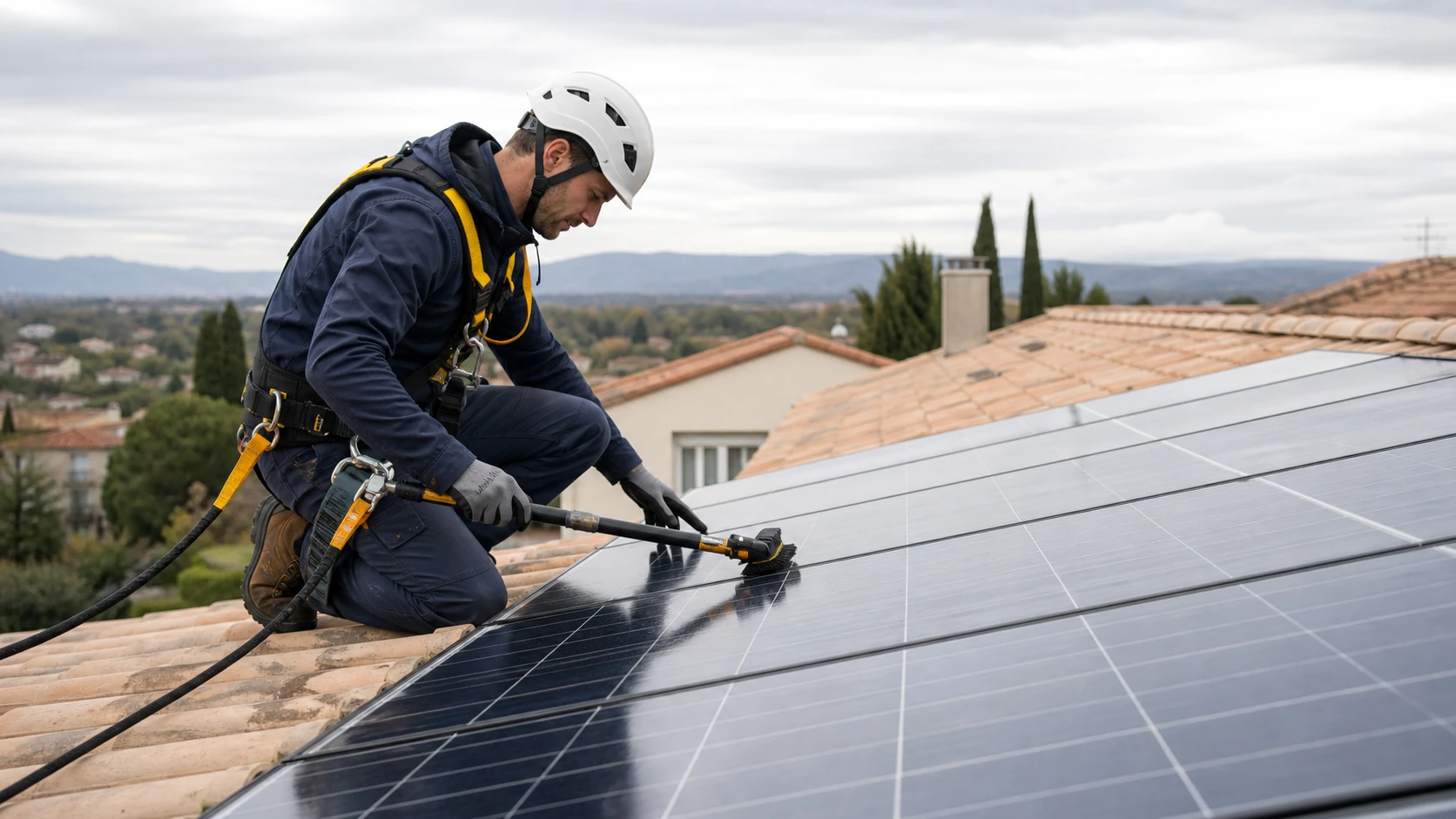Inspection thermique de panneaux photovoltaïques
